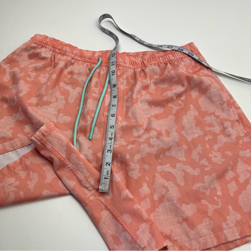 Huk Mens Swim Shorts Size Large Liner Peach Orange Color Summer Vacation Outdoor - Picture 6 of 10